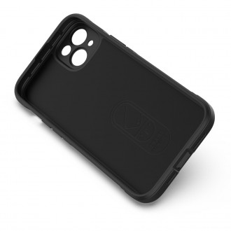 Magic Shield Case case for iPhone 14 Plus flexible armored dark blue cover