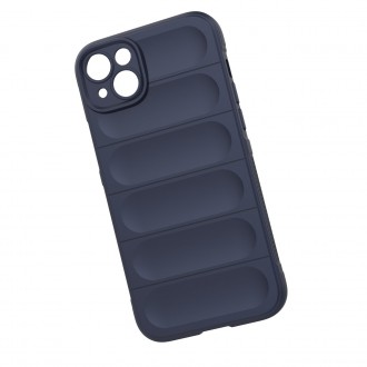 Magic Shield Case case for iPhone 14 Plus flexible armored dark blue cover