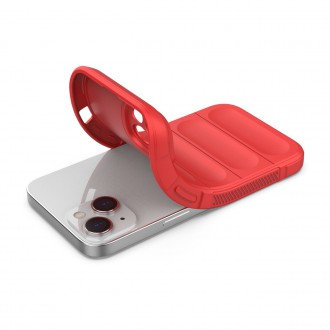 Magic Shield Case case for iPhone 14 flexible armored cover red