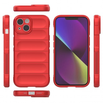 Magic Shield Case case for iPhone 14 flexible armored cover red