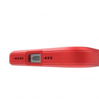 Magic Shield Case case for iPhone 14 flexible armored cover red