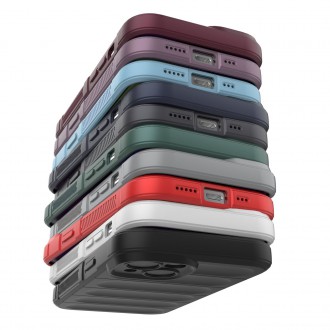 Magic Shield Case case for iPhone 14 flexible armored cover red