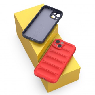 Magic Shield Case case for iPhone 14 flexible armored cover red