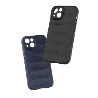 Magic Shield Case case for iPhone 14 flexible armored case dark blue