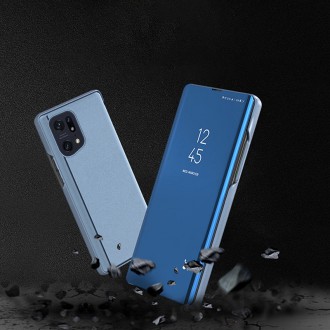 Kryt Clear View Case pro kryt Oppo Find X5 Pro s chlopní černý