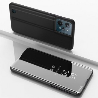 Clear View Case kryt pro Realme C31 flip cover černý