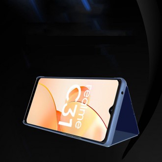 Clear View Case kryt pro Realme C31 flip cover černý