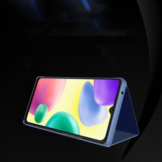 Kryt Clear View Case pro kryt Xiaomi Redmi 10C s klopou růžový