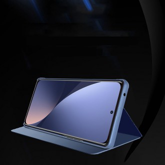 Kryt Clear View Case pro kryt Xiaomi 12 Lite s klopou černý