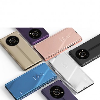Pouzdro Clear View Case pro Honor X9 / X9 5G / X30 / Magic4 Lite flip cover černý