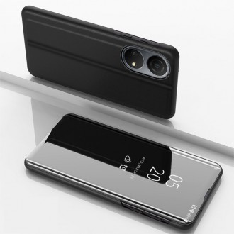 Pouzdro Clear View Case pro Honor X7 / Honor Play 30 Plus flipový kryt černý