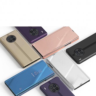 Kryt Clear View Case pro kryt Huawei nova 8i s klopou černý