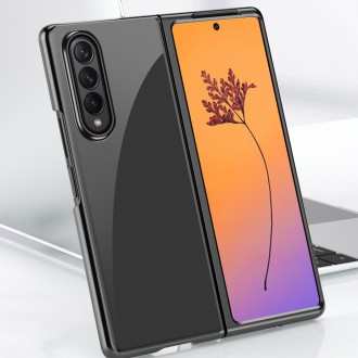 Plating Case pro kryt Samsung Galaxy Z Fold 4 s kovovým rámečkem růžové barvy