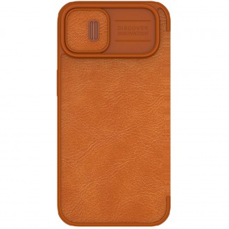 Nillkin Qin Pro Leather Case iPhone 14 6.1 2022 Brown