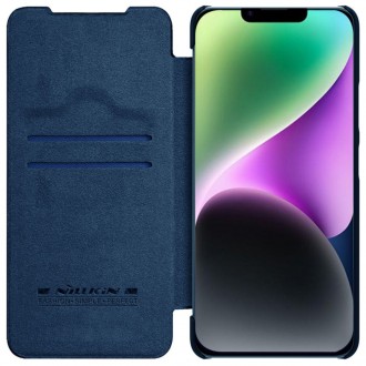 Nillkin Qin Pro Leather Case iPhone 14 6.1 2022 Blue