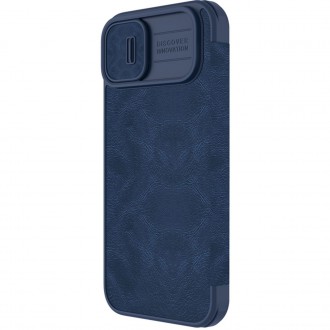 Nillkin Qin Pro Leather Case iPhone 14 6.1 2022 Blue