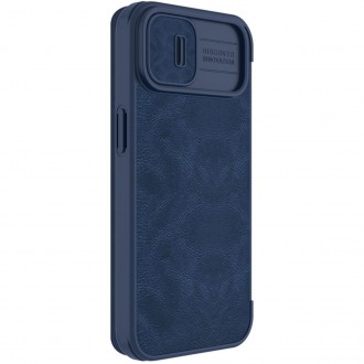 Nillkin Qin Pro Leather Case iPhone 14 6.1 2022 Blue