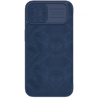 Nillkin Qin Pro Leather Case iPhone 14 6.1 2022 Blue