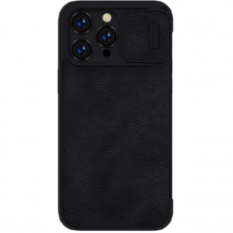 Nillkin Qin Pro Leather Case iPhone 14 Pro 6.1 2022 Black