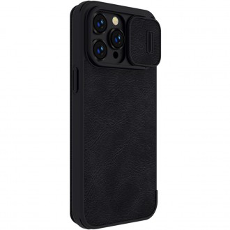 Nillkin Qin Pro Leather Case iPhone 14 Pro 6.1 2022 Black