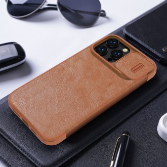 Nillkin Qin Pro Leather Case iPhone 14 Pro 6.1 2022 Black