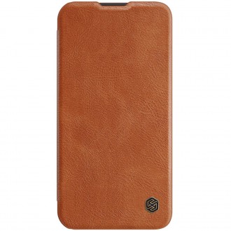 Nillkin Qin Pro Leather Case iPhone 14 Pro 6.1 2022 Brown