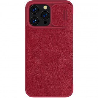 Nillkin Qin Pro Leather Case iPhone 14 Pro 6.1 2022 Red