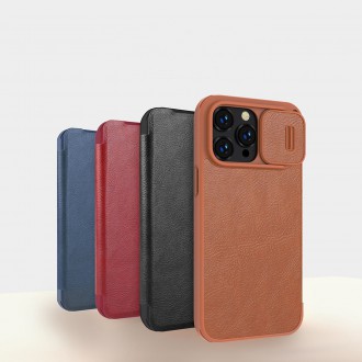 Nillkin Qin Pro Leather Case iPhone 14 Pro 6.1 2022 Red