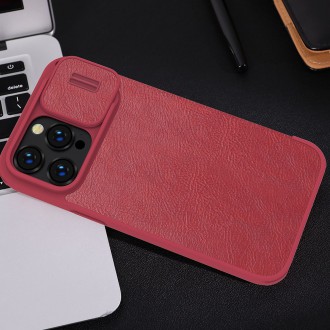 Nillkin Qin Pro Leather Case iPhone 14 Pro 6.1 2022 Red
