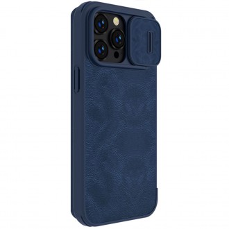 Nillkin Qin Pro Leather Case iPhone 14 Pro 6.1 2022 Blue