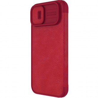 Nillkin Qin Pro Leather Case iPhone 14 Plus 6.7 2022 Red