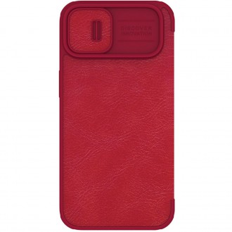 Nillkin Qin Pro Leather Case iPhone 14 Plus 6.7 2022 Red