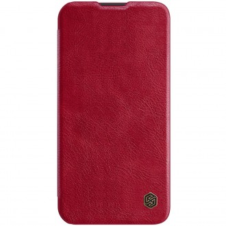 Nillkin Qin Pro Leather Case iPhone 14 Plus 6.7 2022 Red
