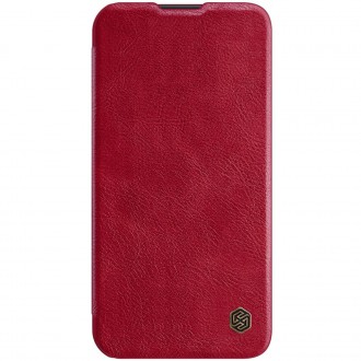 Nillkin Qin Pro Leather Case iPhone 14 Plus 6.7 2022 Red