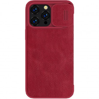 Nillkin Qin Pro Leather Case iPhone 14 Pro Max 6.7 2022 Red