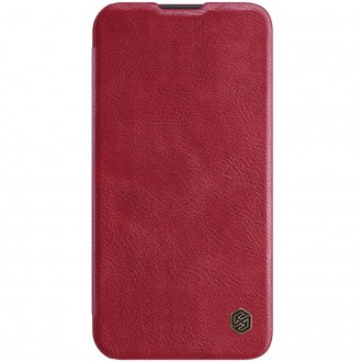 Nillkin Qin Pro Leather Case iPhone 14 Pro Max 6.7 2022 Red