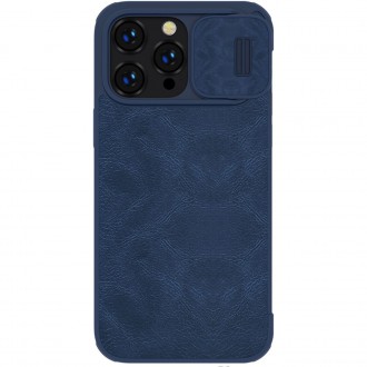 Nillkin Qin Pro Leather Case iPhone 14 Pro Max 6.7 2022 Blue