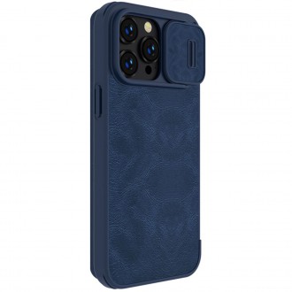 Nillkin Qin Pro Leather Case iPhone 14 Pro Max 6.7 2022 Blue