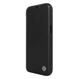 Nillkin Qin Pro Leather Case-plain leather iPhone 14 Pro 6.1 2022 Classic Black