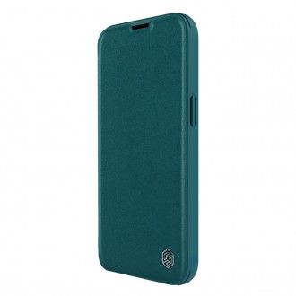 Nillkin Qin Pro Leather Case-plain leather iPhone 14 Pro 6.1 2022 Exuberant Green