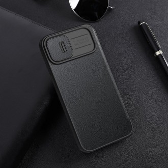 Nillkin Qin Pro Leather Case-plain leather iPhone 14 Plus 6.7 2022 Classic Black