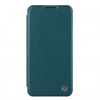 Nillkin Qin Pro Leather Case-plain leather iPhone 14 Plus 6.7 2022 Exuberant Green