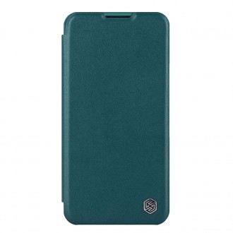 Nillkin Qin Pro Leather Case-plain leather iPhone 14 Pro Max 6.7 2022 Exuberant Green
