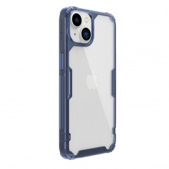 Nillkin Nature Pro case iPhone 14 armored case cover blue