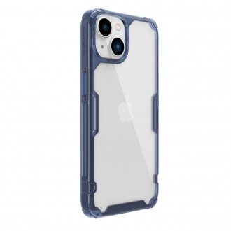 Nillkin Nature Pro case iPhone 14 Plus armored case cover blue