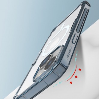 Nillkin Nature Pro Magnetic Case for iPhone 14 magnetic cover MagSafe blue