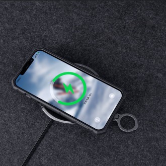 Nillkin CamShield Armor Pro Case pro iPhone 14 Pancéřový kroužek stojánku krytu černý