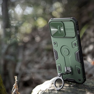 Nillkin CamShield Armor Pro Case for iPhone 14 Pro Armored cover stand ring black