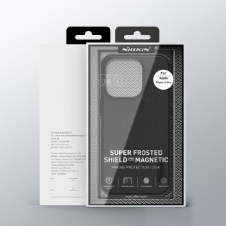 Nillkin Super Frosted Shield Pro Magnetic Case iPhone 14 Pro 6.1 2022 Blue