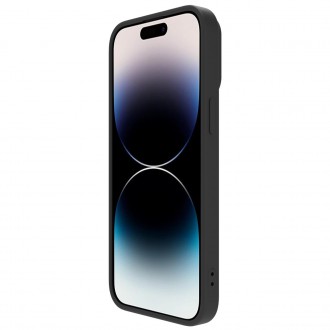 Nillkin CamShield Silky Silicone Case Kryt iPhone 14 Pro s krytem fotoaparátu černý